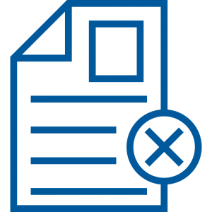 Errores icono